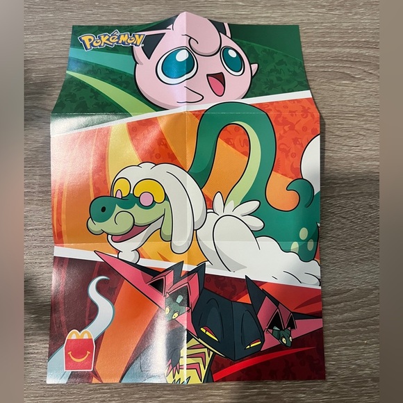 Pokemon Mcdonalds Jigglypuff #6 Sticker Activity Sheet - Picture 2 of 4